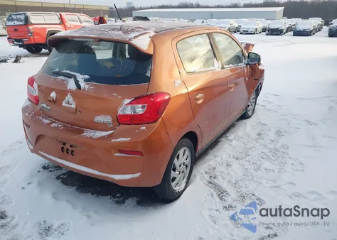 2018 Mitsubishi Mirage Se from USA, damaged, VIN ML32A4HJ5JH004156
